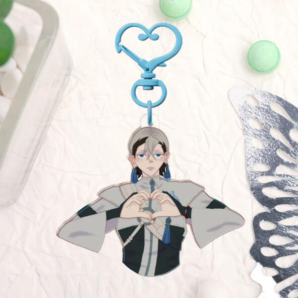 Heart Series Zanka - Gachiakuta Keychain