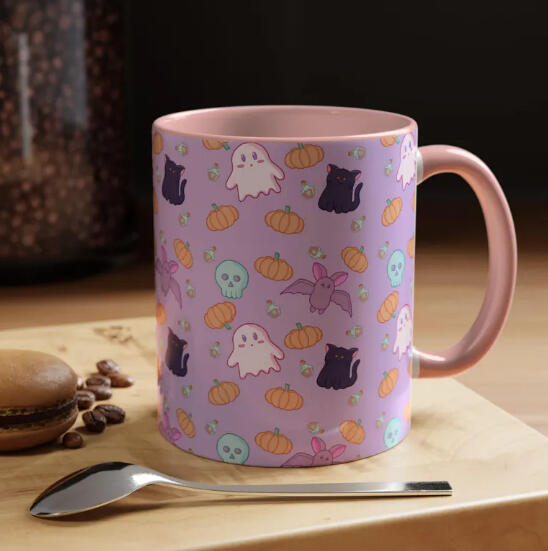 Halloween cute Pastel seamless mug