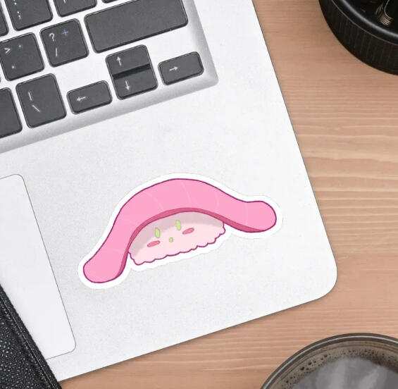 Kawaii Maguro Sticker