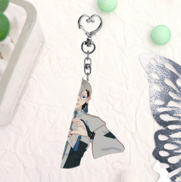 Gachiakuta Zanka Half - Heart Series Full Bleed Acrylic Keychains