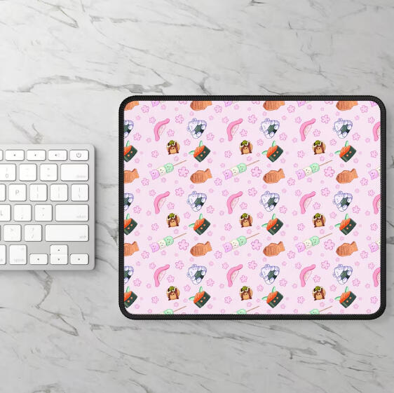 kawaii japan food mouse pad med