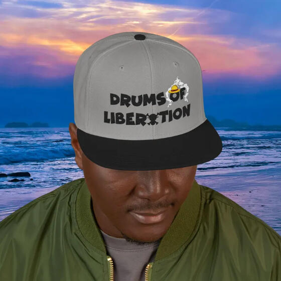 One Piece Drums of Liberation Snapback Hat
