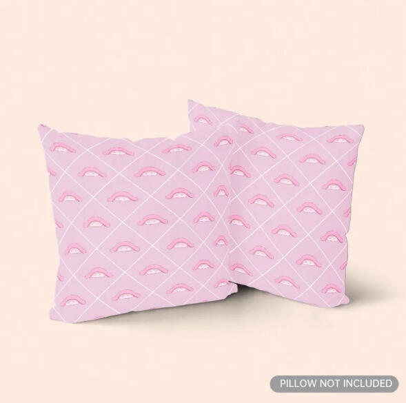 Cute sushi pink Double-sided Print Pillowcase - Double-sided Print