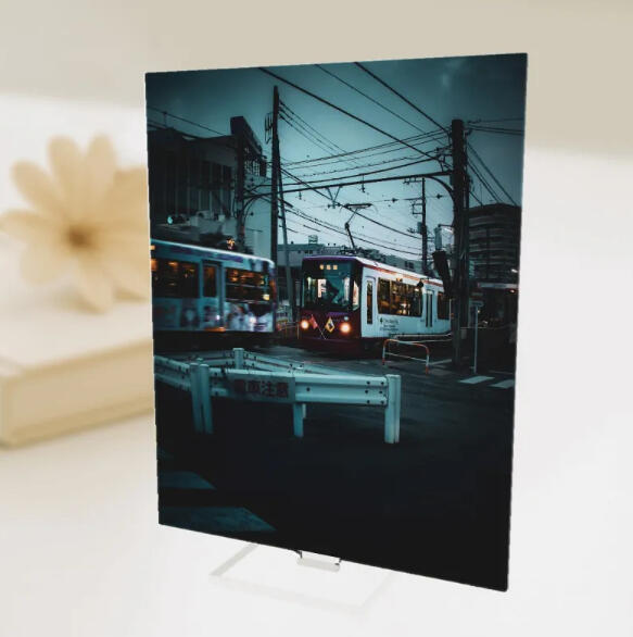 Tokyo Tram Photography Full Bleed Acrylic Standees